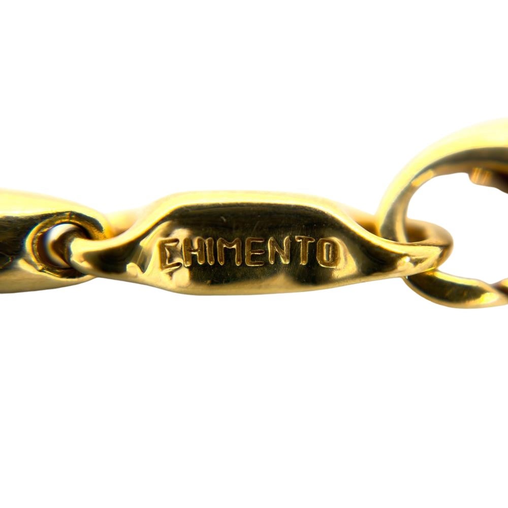CHIMENTO 18K ネックレス キメント CHIMENTO ネックレス K18YG 14.2g イエローゴールド