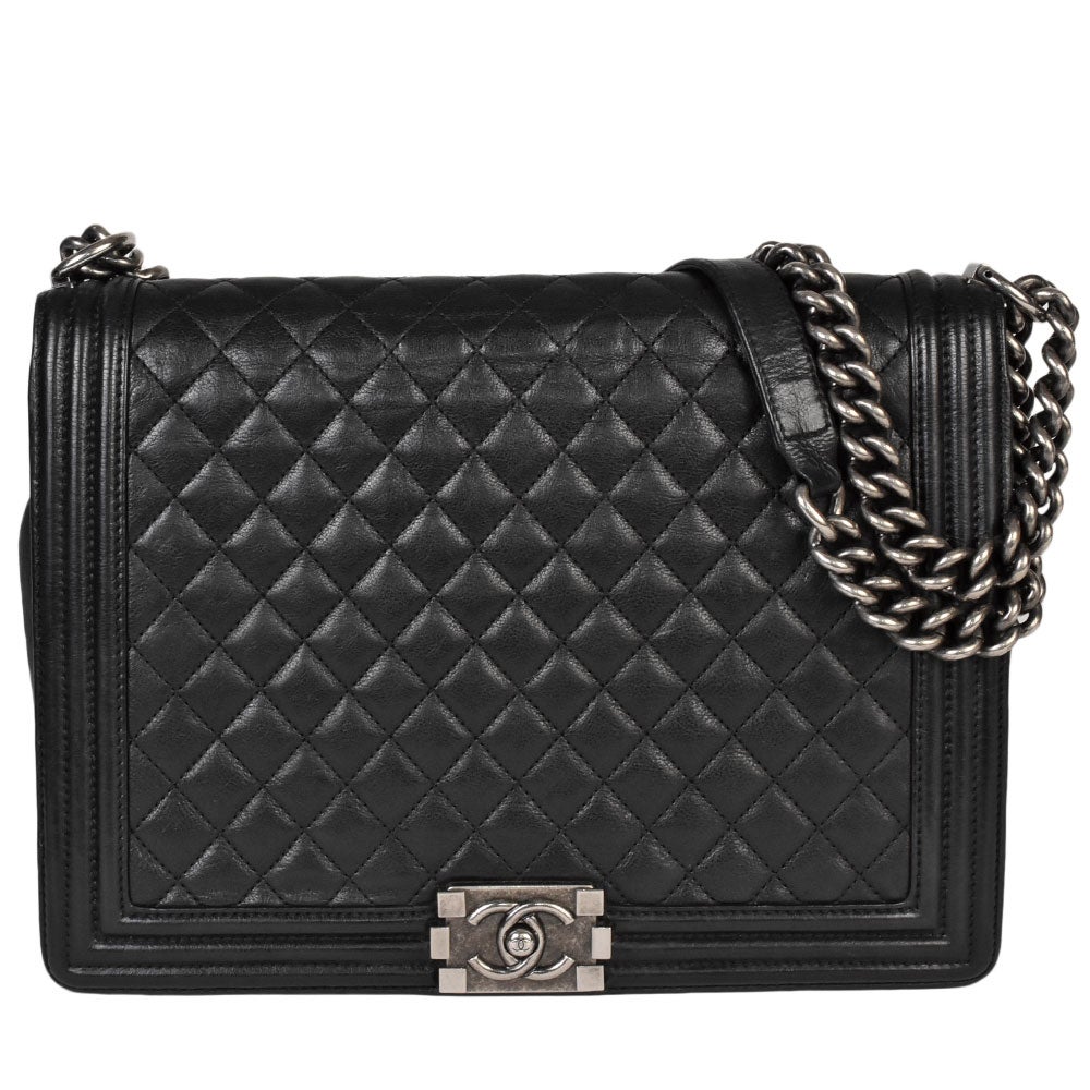 シャネル CHANEL ボーイシャネル マトラッセ30 ショルダーバッグ