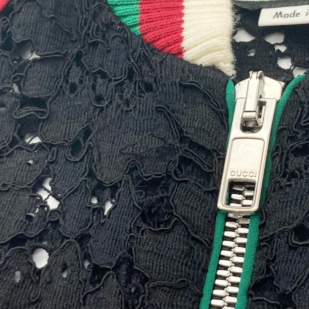 グッチ GUCCI GG フローラル レース ボンバージャケット ブルゾン