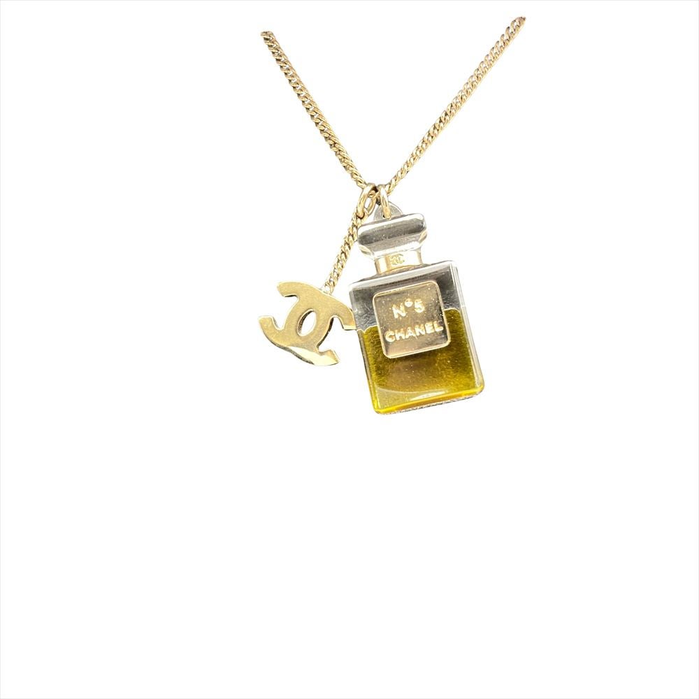 シャネル CHANEL No.5パヒューム 香水ボトル ココマーク ネックレス