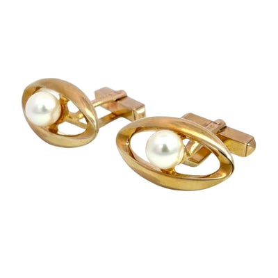 ミキモト MIKIMOTO パールカフス 6.5mm カフスボタン カフリンクス 