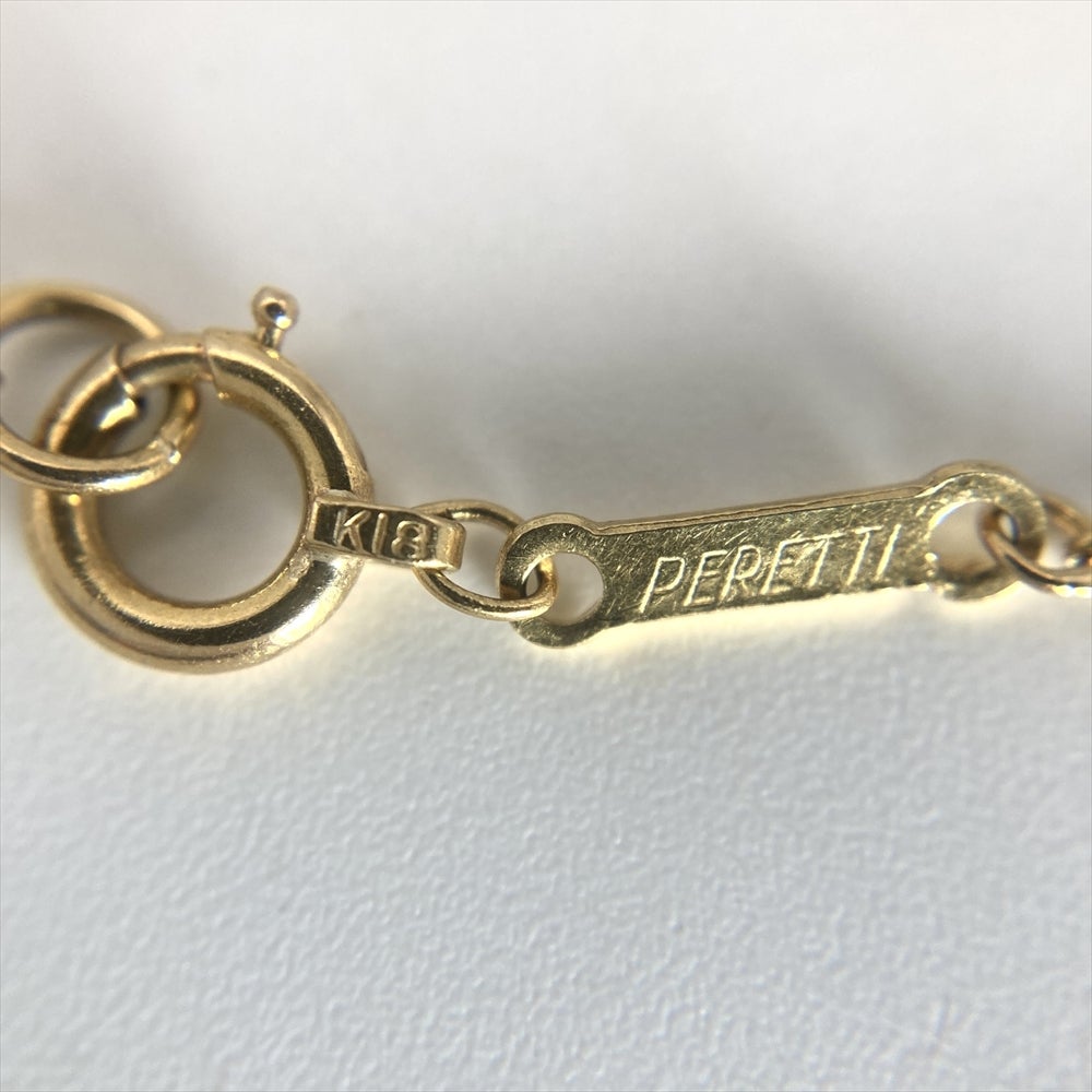 ティファニー Tiffany&Co. スモールクロス ネックレス K18YG 3.6g