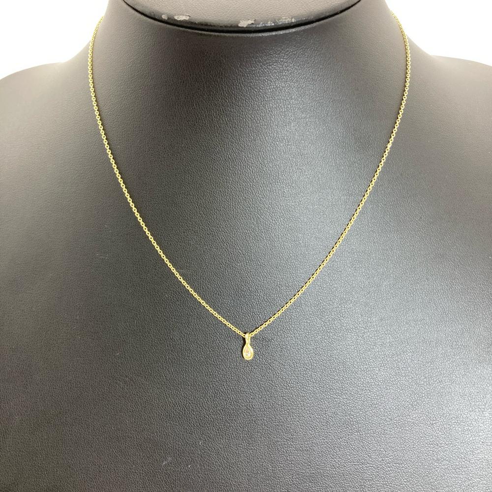 ティファニー Tiffany&Co. バイザヤード ネックレス ダイヤモンド 0.07