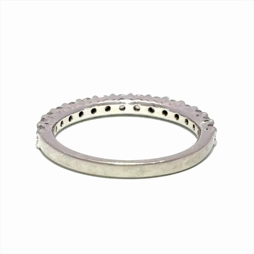 タサキ TASAKI ハーフエタニティ リング 指輪 ダイヤモンド 0.41ct 約9