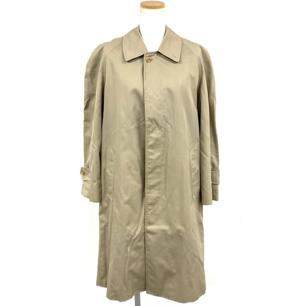 黒襟！　Burberry's ノバチェック  XL ステンカラーコート ベージュ BURBERRY ベージュ ステンカラーコート ノバチェック バーバリー