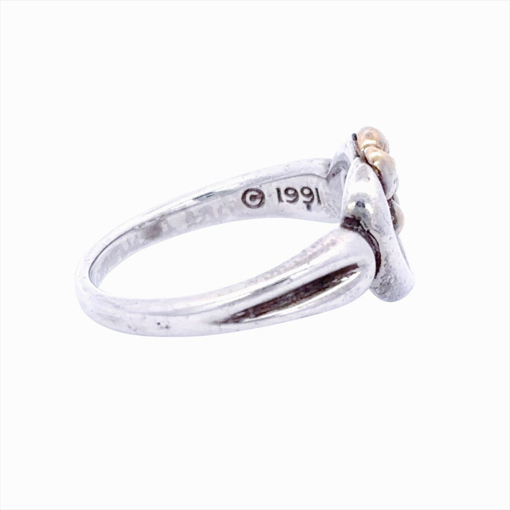 ティファニー Tiffany&Co. ハート リボン リング 指輪 約10号 SV925