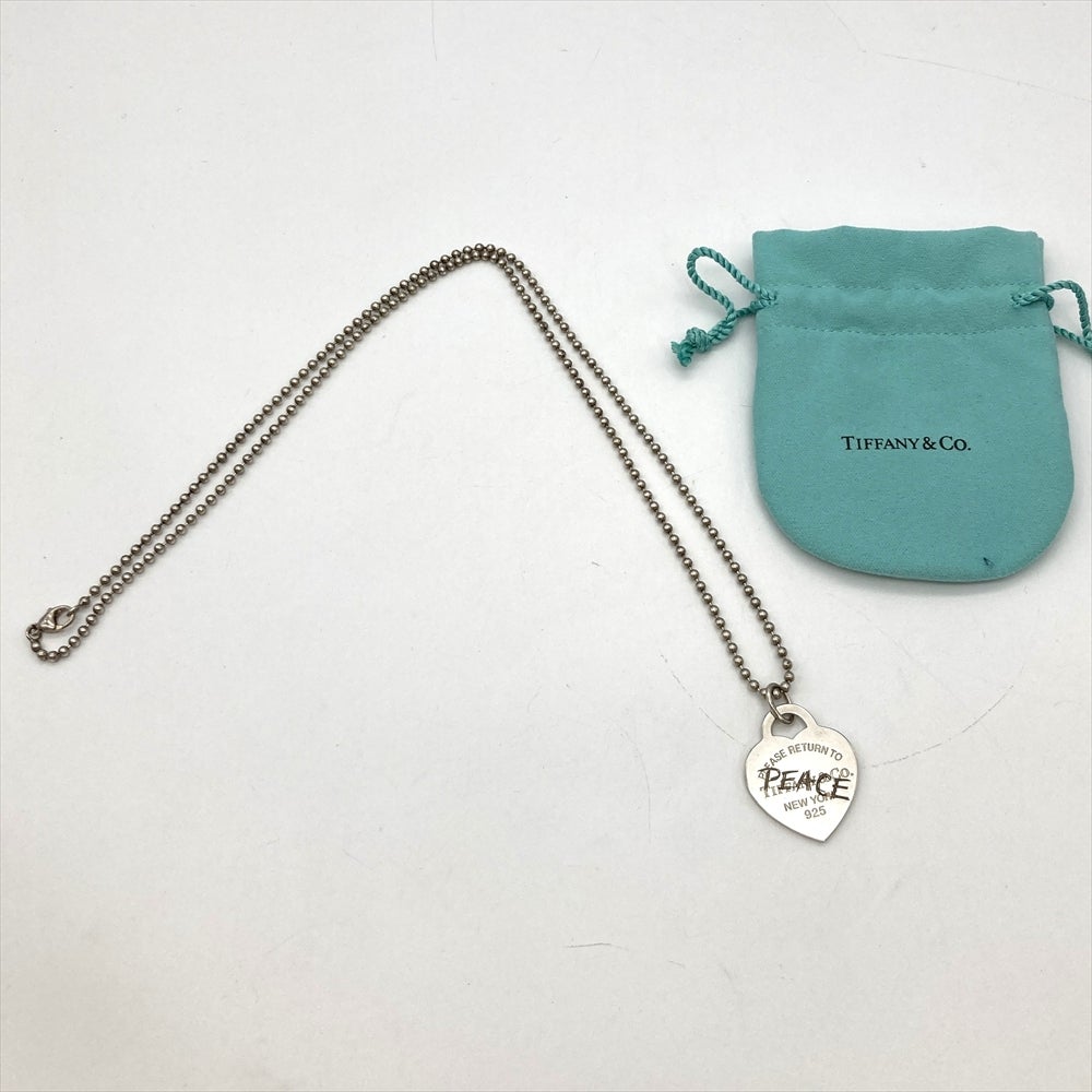 ティファニー Tiffany&Co. リターントゥ ハート ピース ネックレス