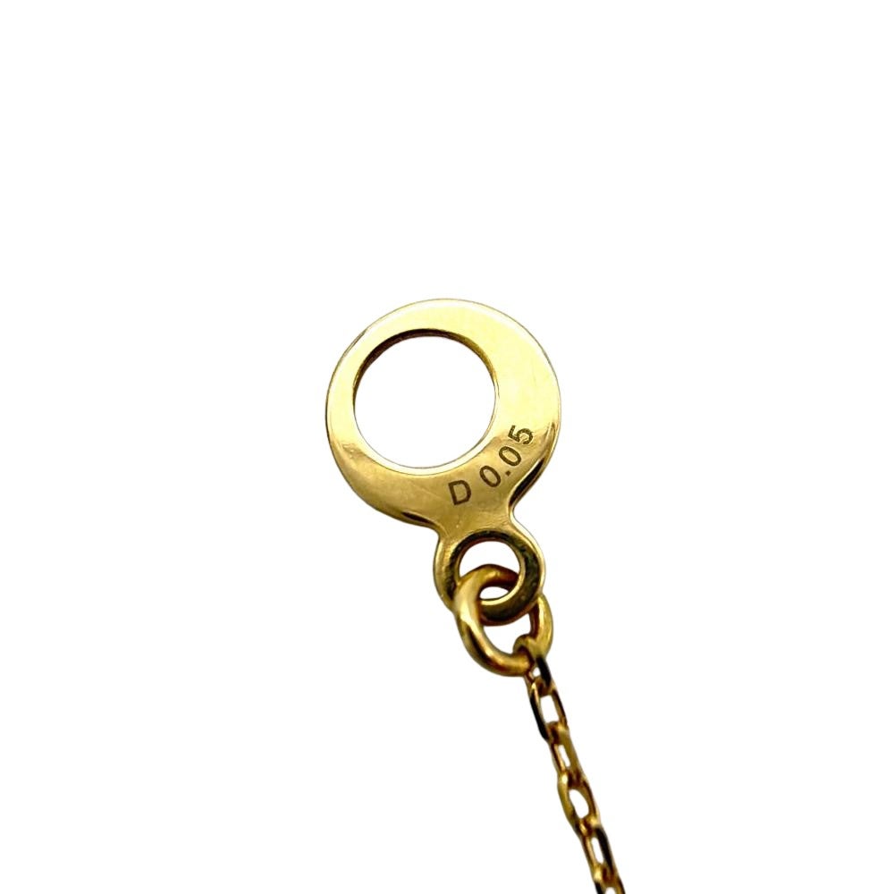 アーカー AHKAH ティア ネックレス ダイヤモンド 0.05ct K18YG 0.9g