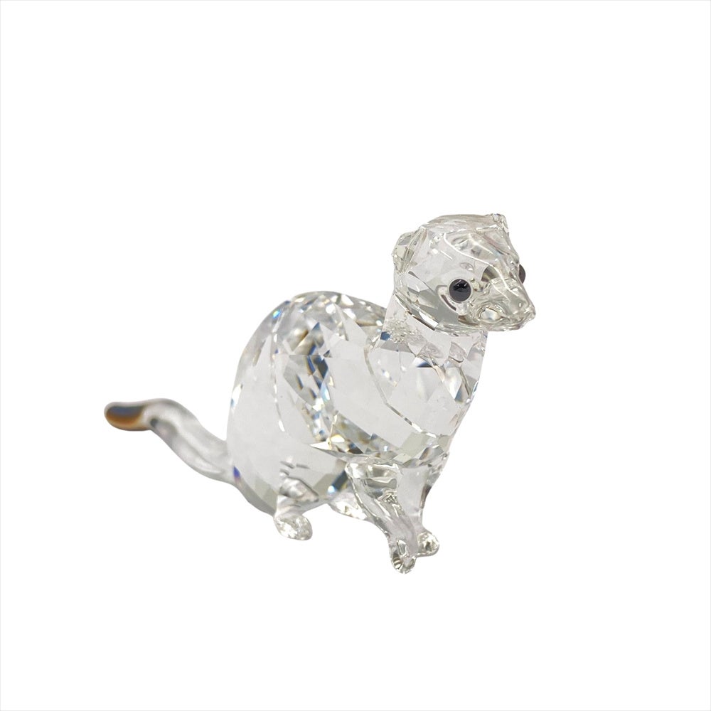 スワロフスキー SWAROVSKI オコジョ オブジェ 置物 5464546 クリア SCS