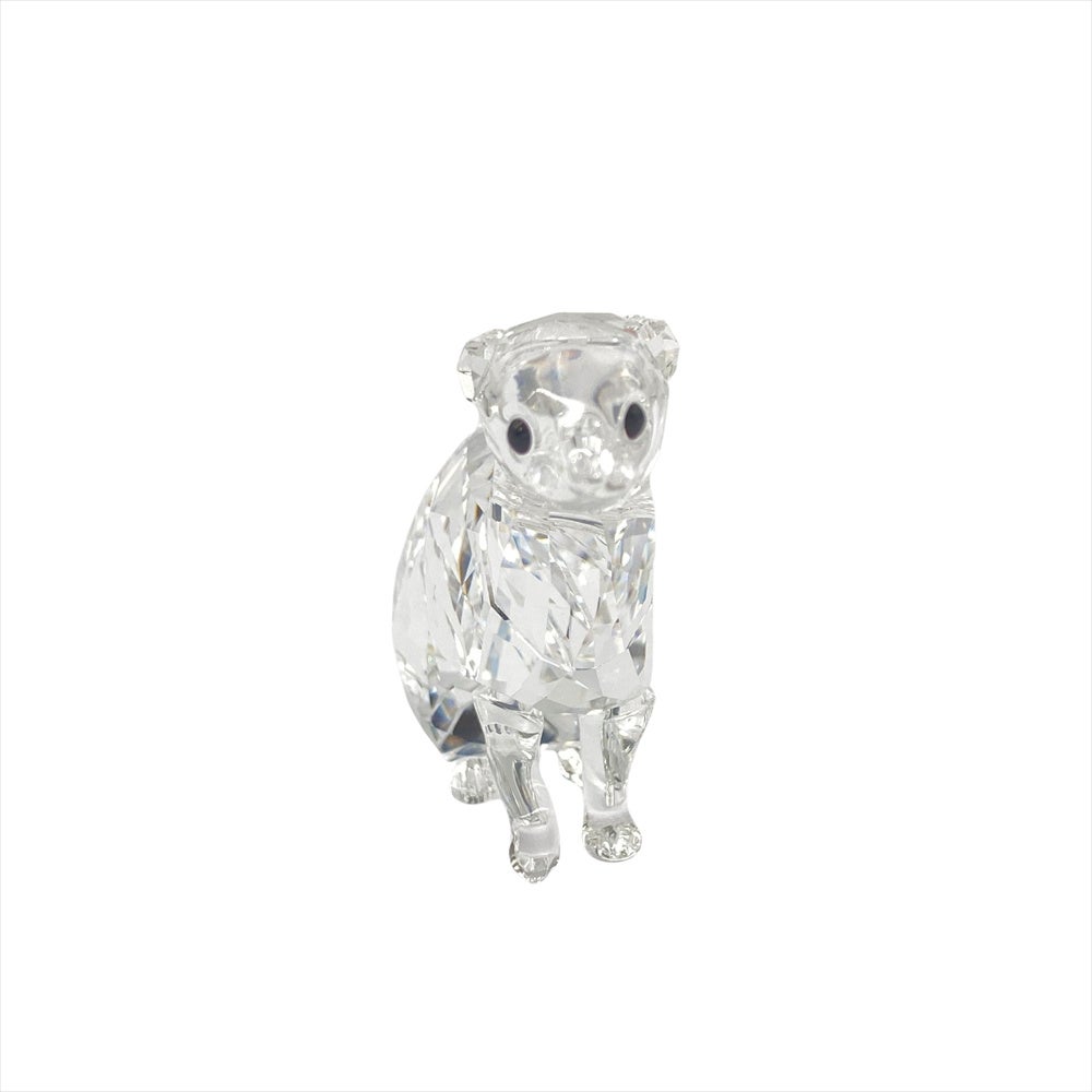 スワロフスキー SWAROVSKI オコジョ オブジェ 置物 5464546 クリア SCS
