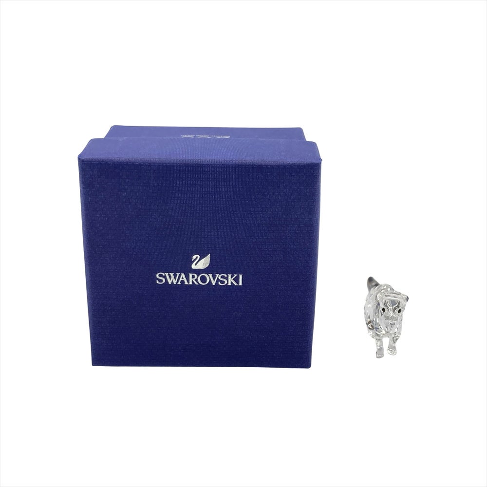 スワロフスキー SWAROVSKI オコジョ オブジェ 置物 5464546 クリア SCS