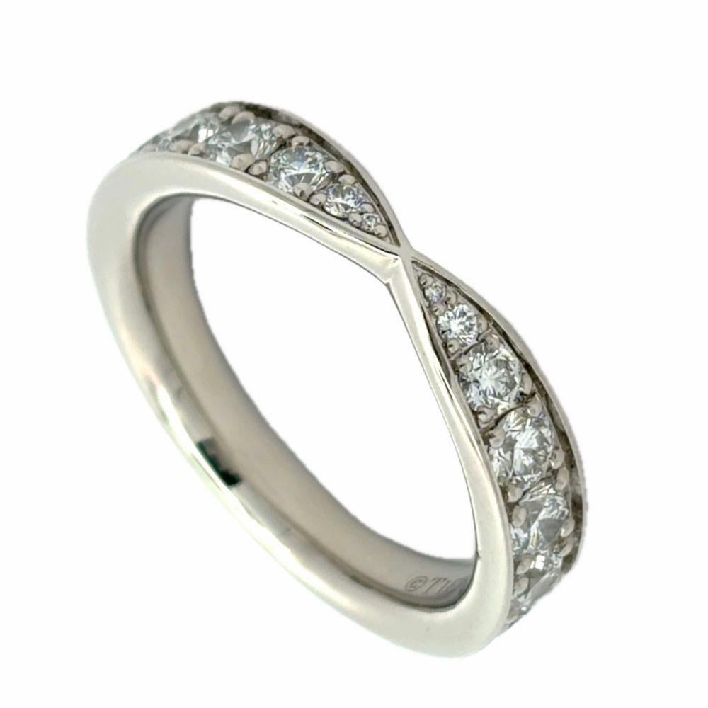 ティファニー ハーモニー 0.34ct ダイヤモンド リング F-VS1-3EX Pt950