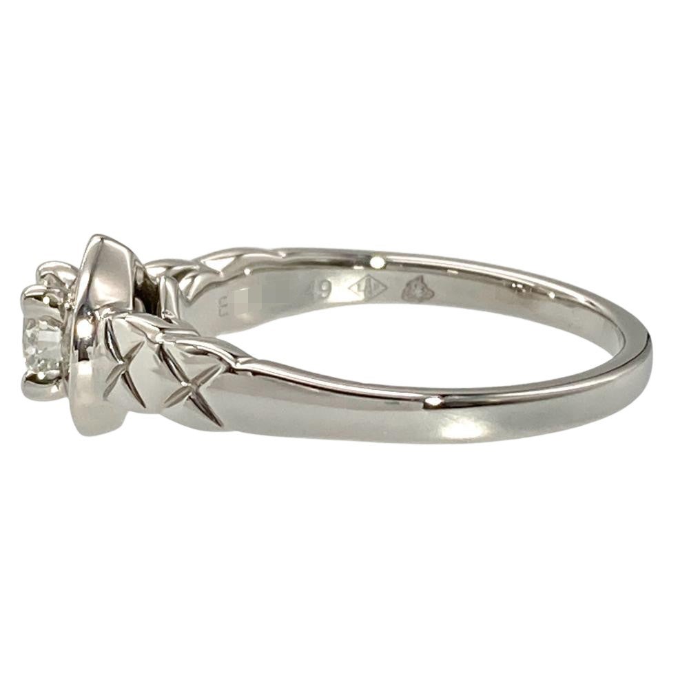 シャネル CHANEL ココクラッシュ リング 指輪 ダイヤモンド 0.27ct #49
