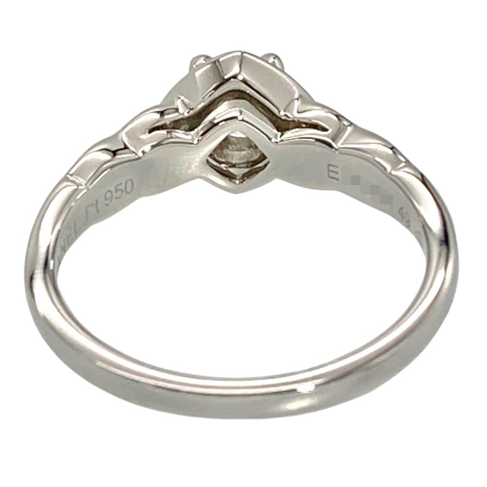 シャネル CHANEL ココクラッシュ リング 指輪 ダイヤモンド 0.27ct #49