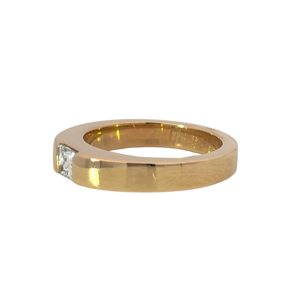 カルティエ Cartier タンク リング 指輪 ダイヤモンド 0.25ct #47