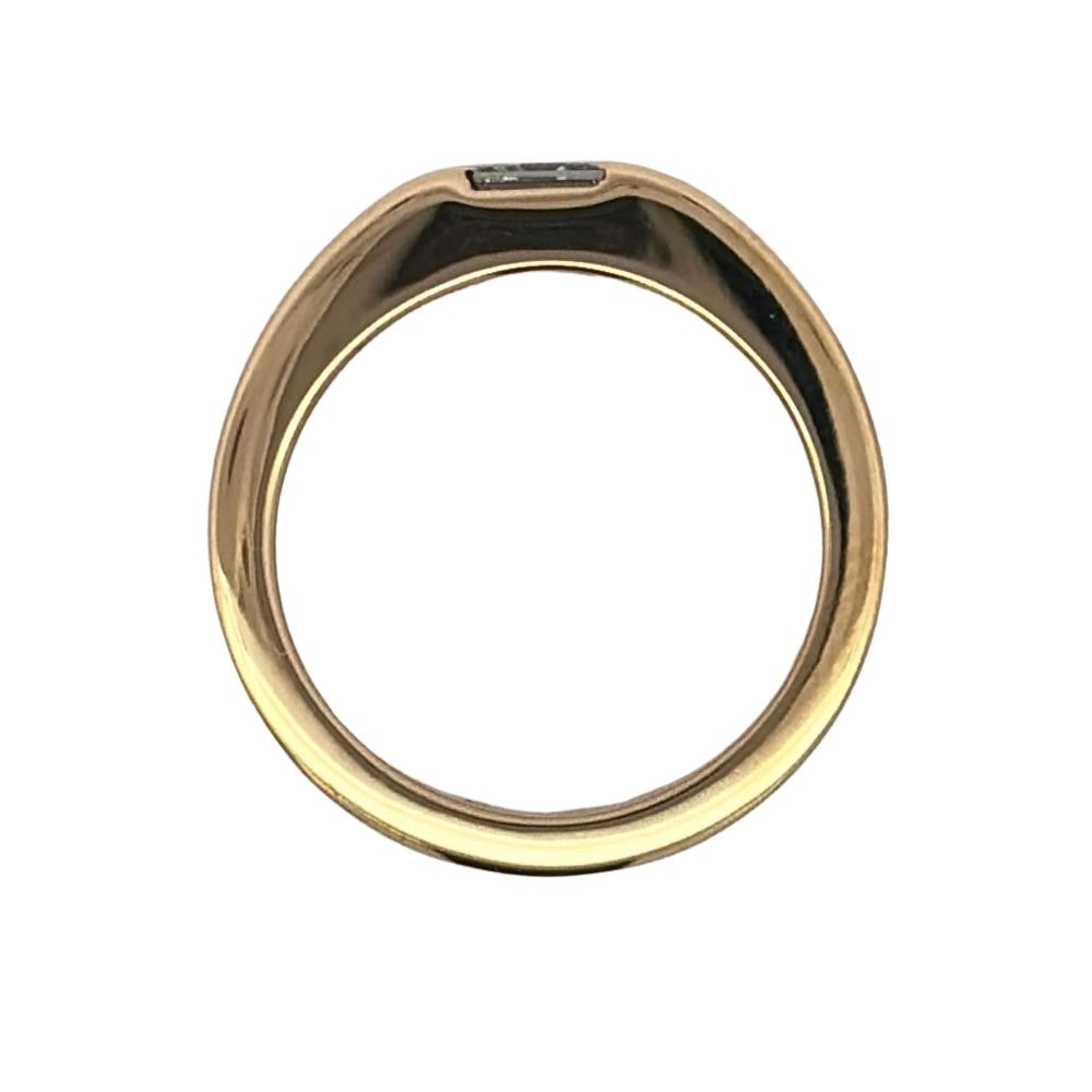 カルティエ Cartier タンク リング 指輪 ダイヤモンド 0.25ct #47
