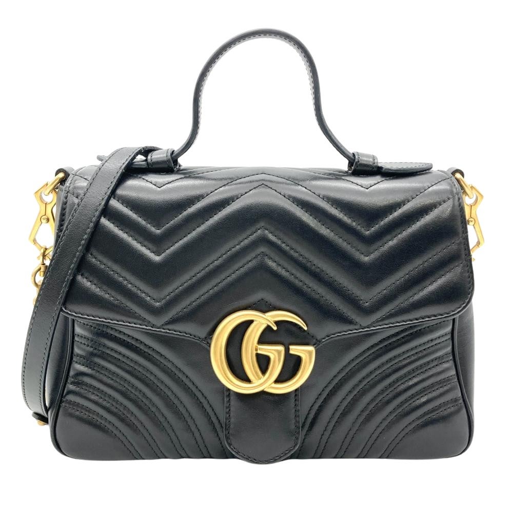 GUCCI 2WAY ショルダーバッグ GUCCI Double G 2Way Hand Shoulder