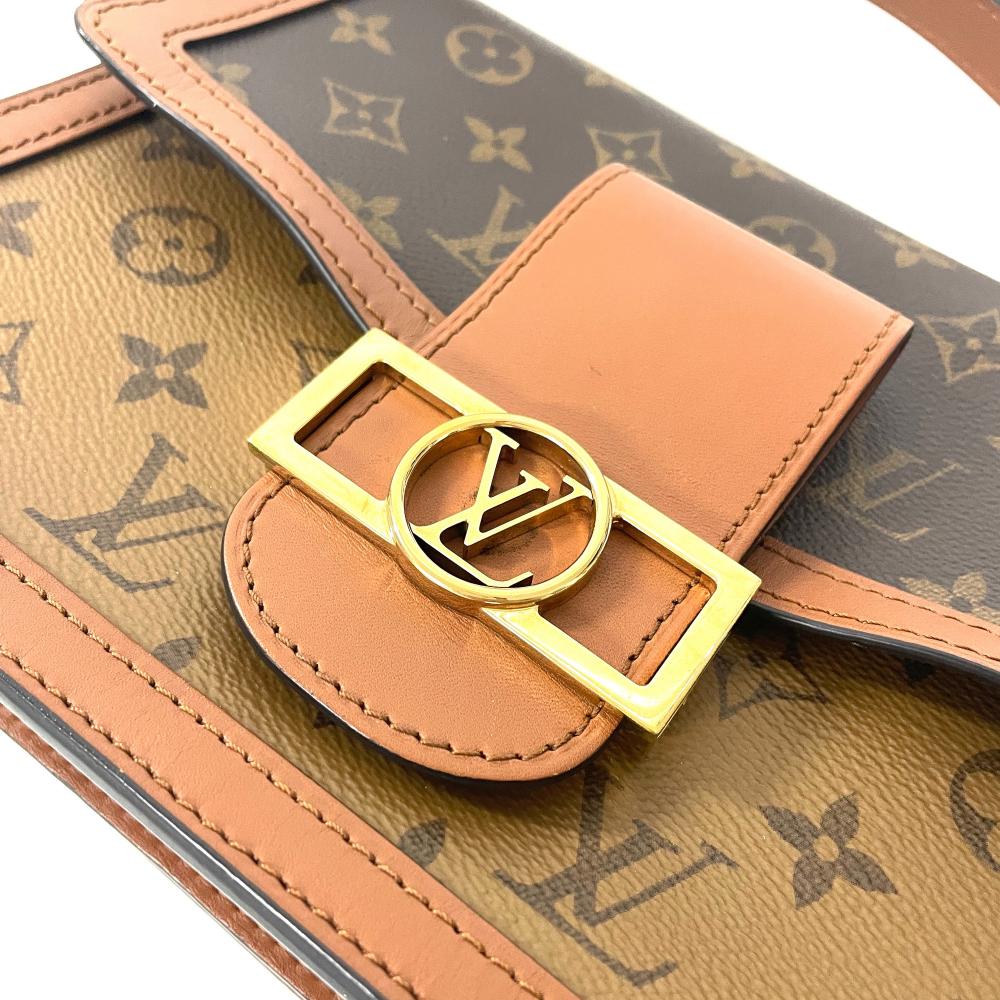 ルイ・ヴィトン LOUIS VUITTON ドーフィーヌ MM M45958 ブラウン モノグラム/リバース レディース ショルダーバッグ ルイ・ヴィトン LOUIS VUITTON ドーフィーヌMM M45958 ブラウン