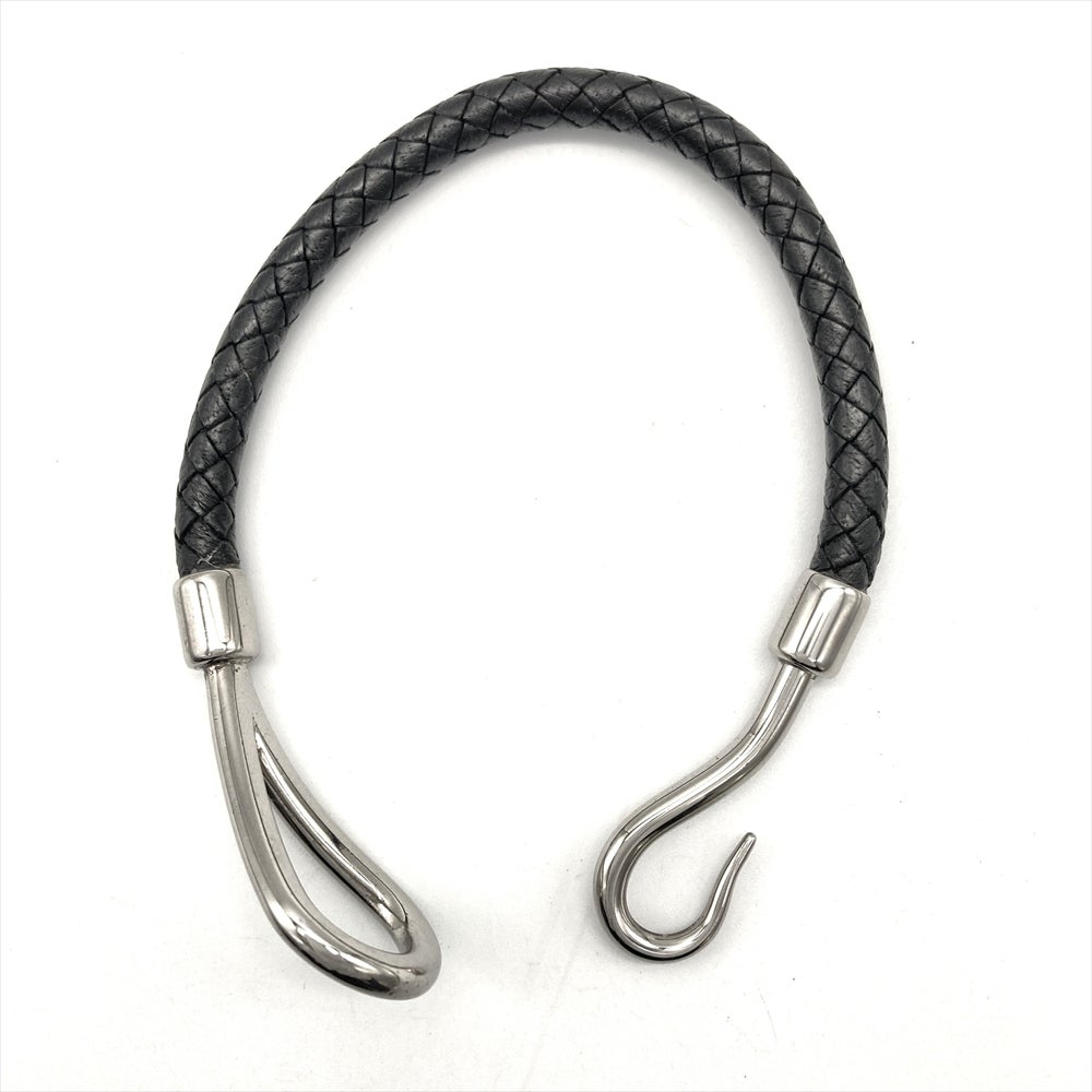 エルメス HERMES ジャンボフック ブレスレット メタル ブラック