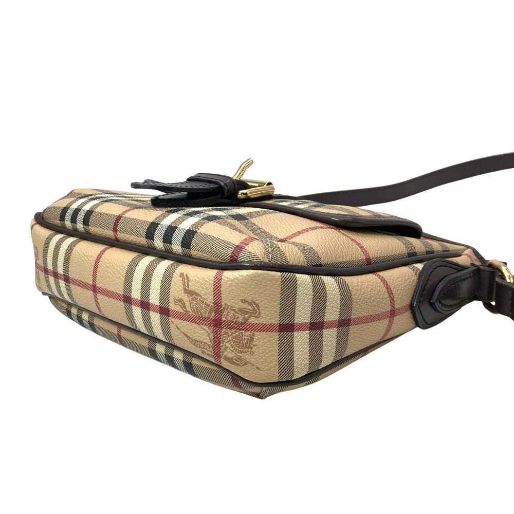 バーバリー BURBERRY ノバチェック ショルダーバッグ ベージュ