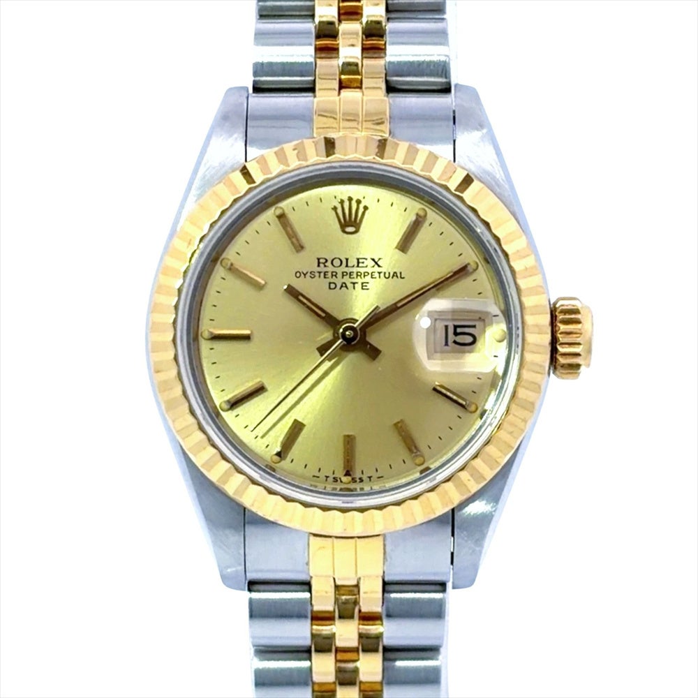ロレックス ROLEX 69173 デイトジャスト 7桁 83番台 腕時計 シャンパン
