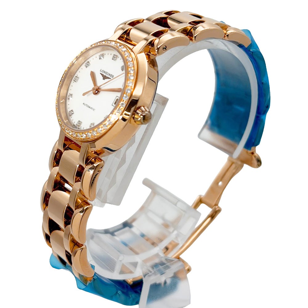 ロンジン LONGINES L8.111.9.87.6 プリマルナ 腕時計 ホワイトシェル