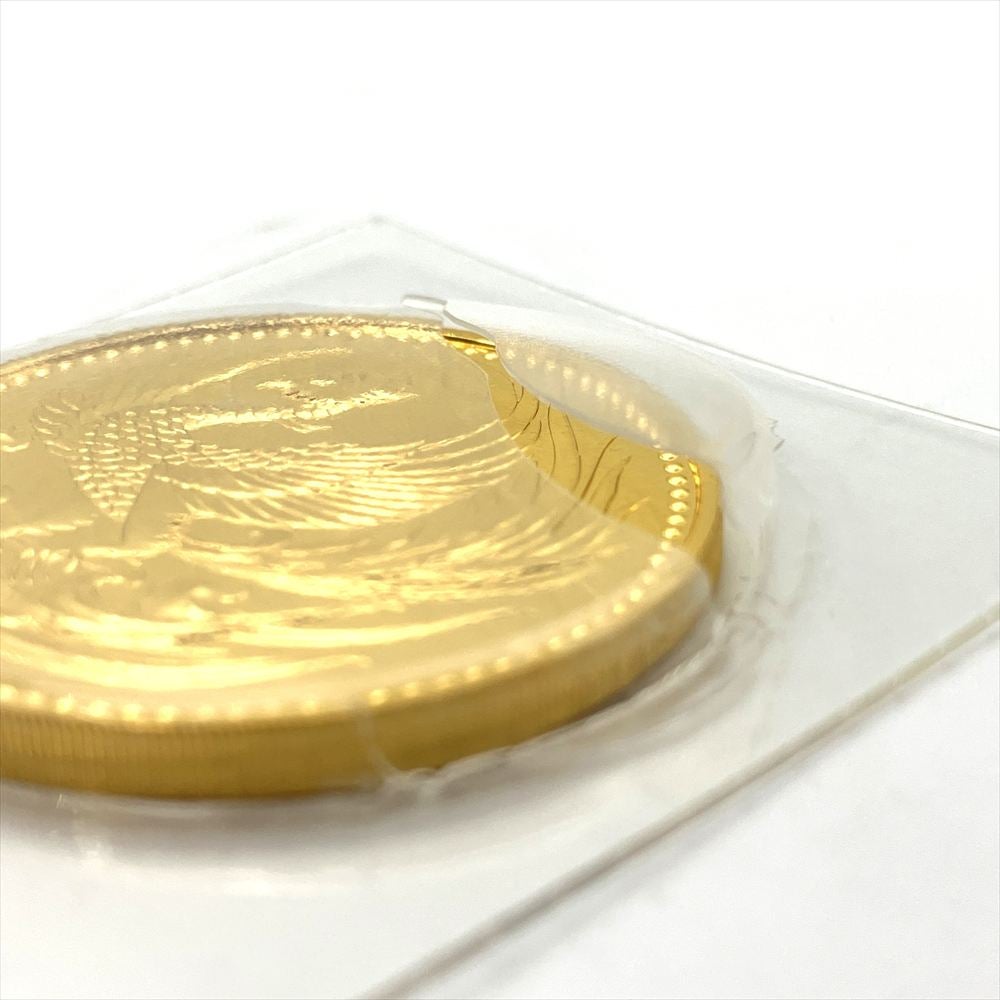 天皇陛下御即位記念 記念硬貨 10万円金貨 平成2年 純金 30g 金貨 K24