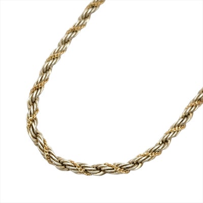 ティファニー Tiffany&Co. ツイスト チェーン ネックレス SV925 15.0g 