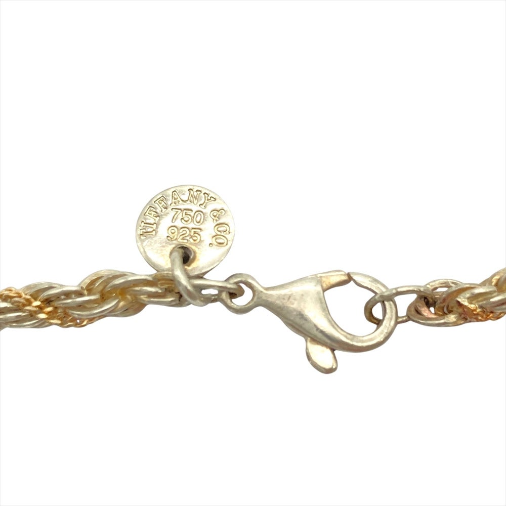 ティファニー Tiffany&Co. ツイスト チェーン ネックレス SV925 15.0g