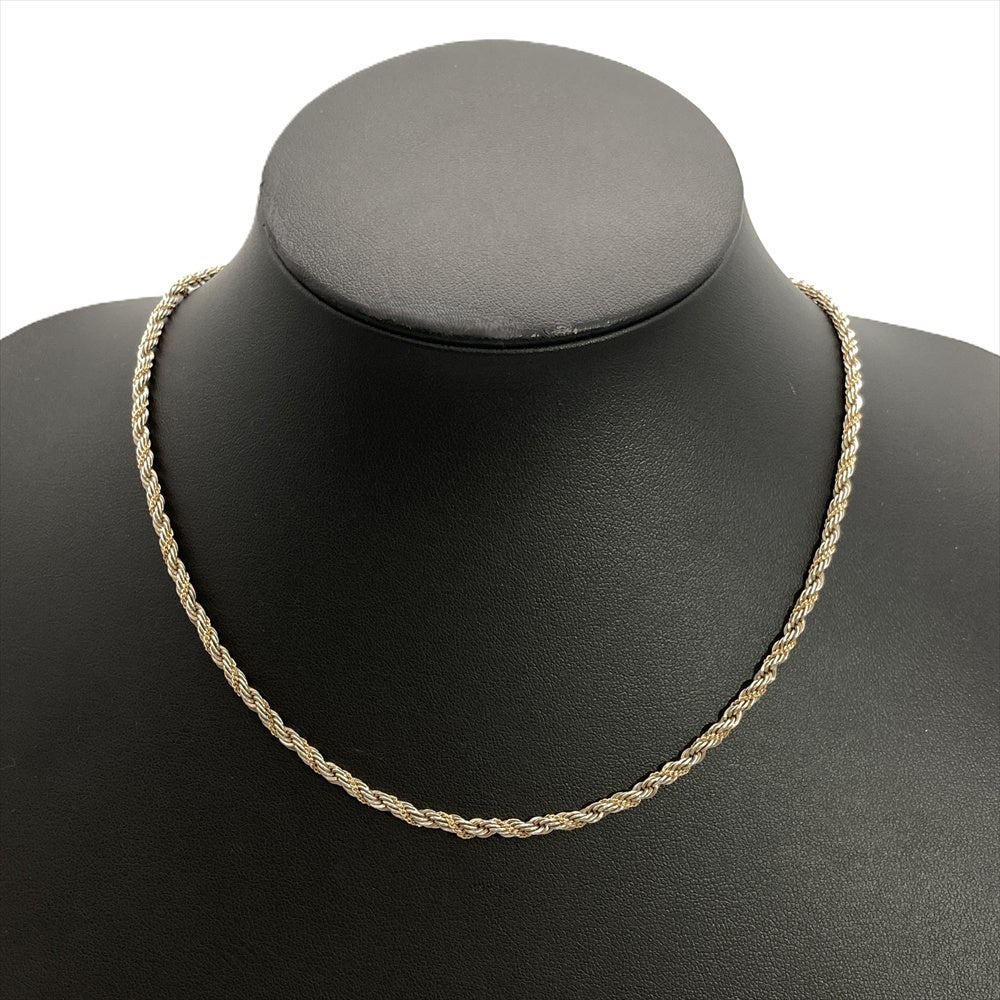ティファニー Tiffany&Co. ツイスト チェーン ネックレス SV925 15.0g