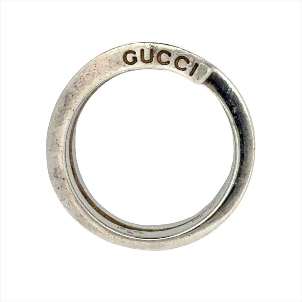 GUCCI グッチ Gロゴ スパイラル スネイク リング　SV925 16号 グッチ GUCCI スパイラル スネーク リング 指輪 #16 SV925 11.7g