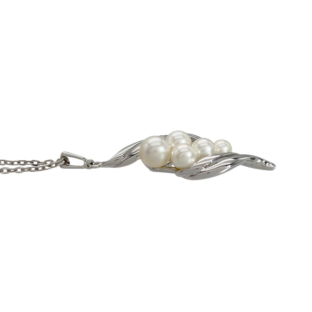 ミキモト MIKIMOTO ベビーパール ネックレス スターリングシルバー 5.0