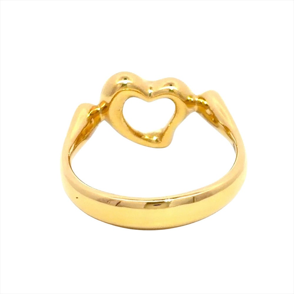 ティファニー Tiffany&Co. エルサペレッティ オープンハート リング