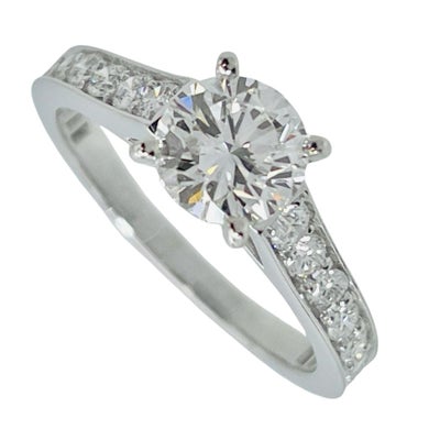 カルティエ Cartier 1895 ソリテール リング 指輪 ダイヤモンド 0.91ct 