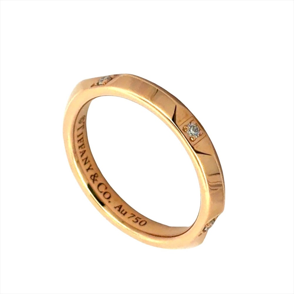 ティファニー Tiffany&Co. トゥルー バンド 5Pダイヤ リング 指輪