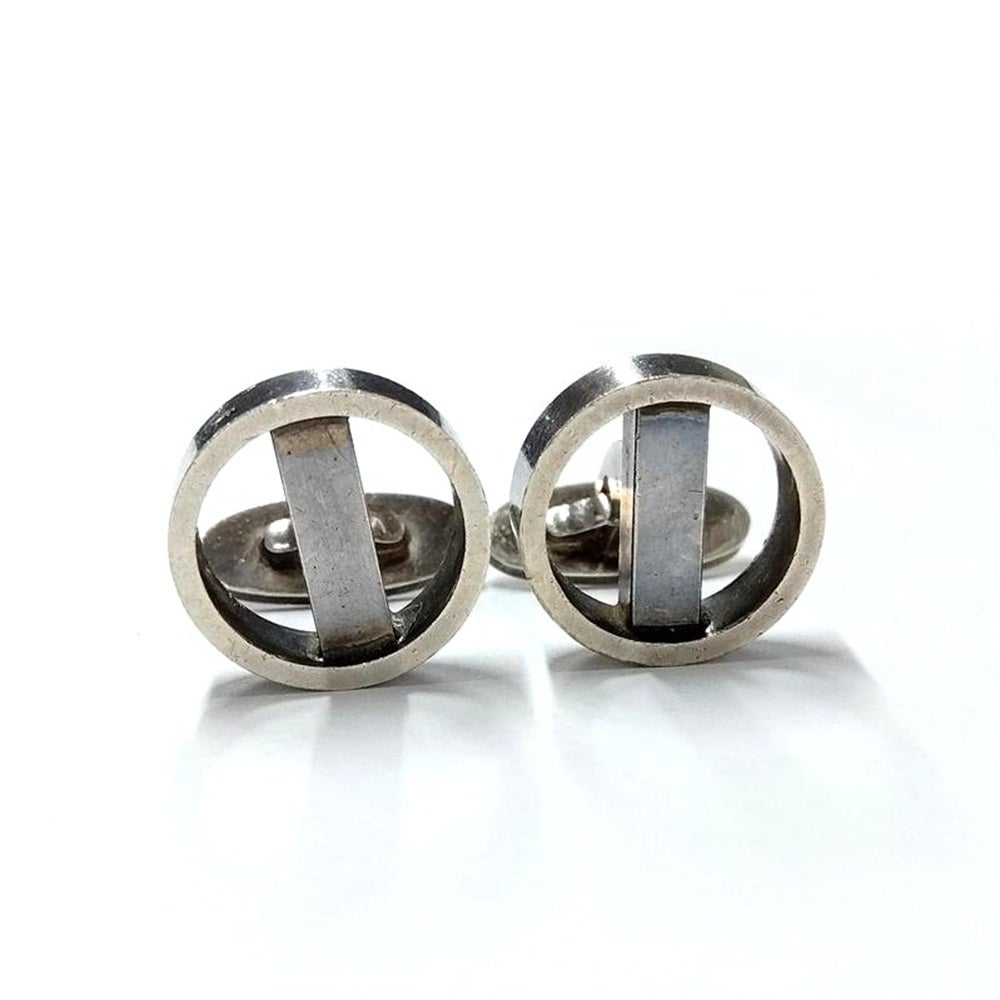 ジョージジェンセン Georg Jensen ラウンド 91 カフスボタン