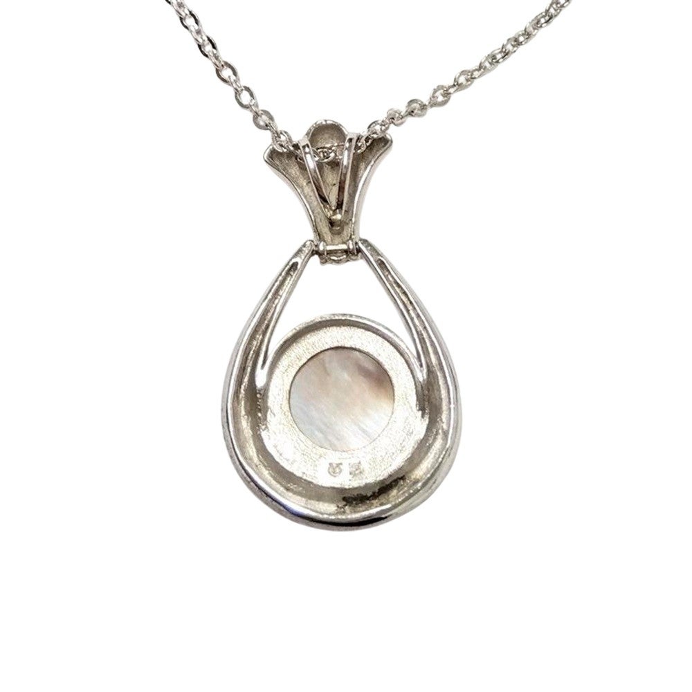 タサキ TASAKI ロング ネックレス マベパール SV925 11.5g シルバー