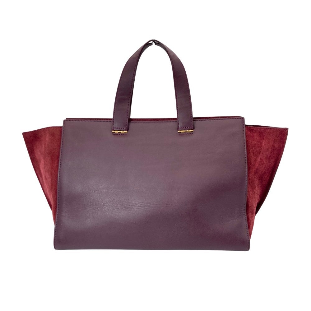ジョルジオアルマーニ GIORGIO ARMANI トートバッグ カーフ スエード