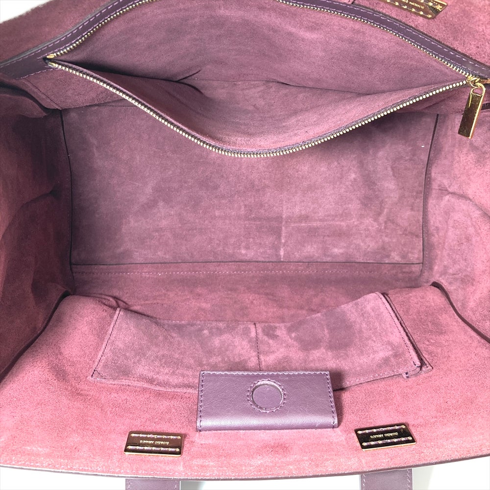 ジョルジオアルマーニ GIORGIO ARMANI トートバッグ カーフ スエード