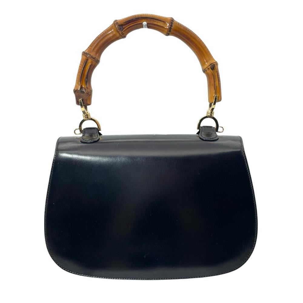 ✨極美品✨グッチ ハンドバッグ バンブー ゴールド金具 レザー ボストン 黒 グッチ GUCCI バンブー ハンドバッグ レザー 000 2684 0633 ブラック
