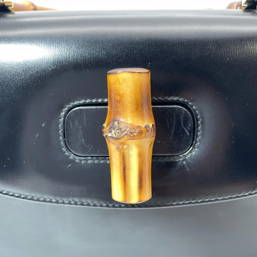 グッチ GUCCI バンブー ハンドバッグ レザー 000 2684 0633 ブラック