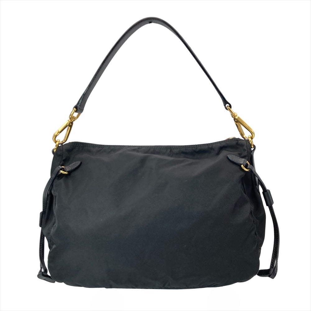 プラダ PRADA ショルダーバッグ 2WAY ナイロン BR4080 ブラック