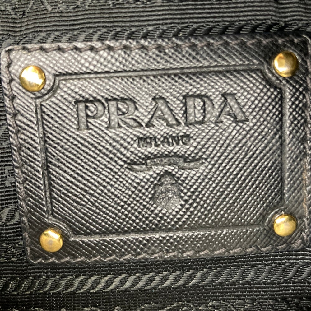 プラダ PRADA ショルダーバッグ 2WAY ナイロン BR4080 ブラック