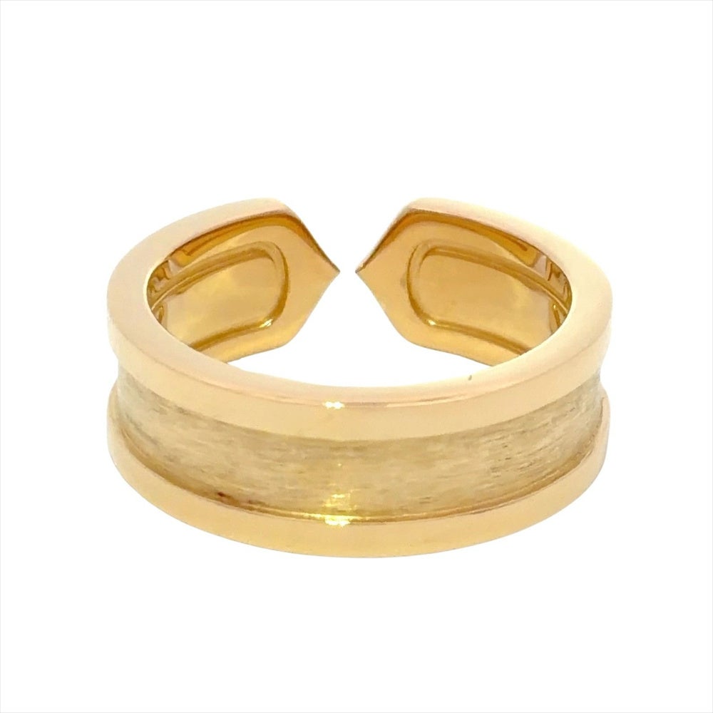 カルティエ Cartier C2 リング 指輪 #50 K18YG 7.4g イエローゴールド