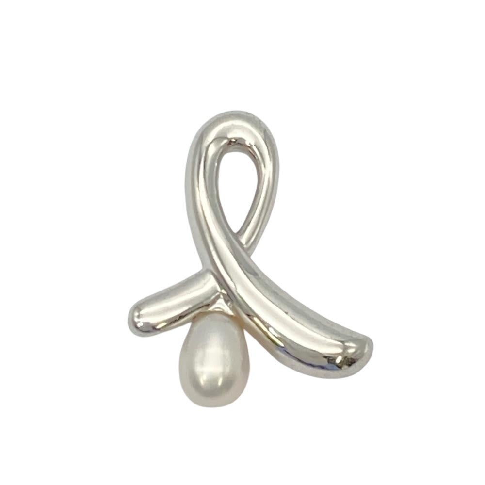 タサキ TASAKI パール ペンダントトップ シルバー 2.0g 真珠【中古
