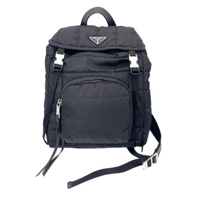プラダ PRADA ナイロン キルティング リュック ナイロン レザー 1BZ002 