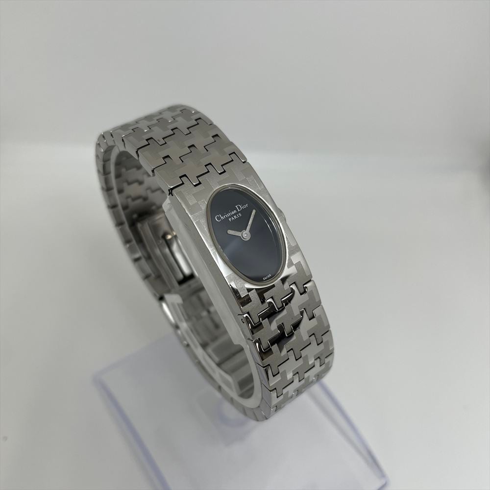 ディオール Dior D70-100 ミスディオール 腕時計 ブラック文字盤 稼働