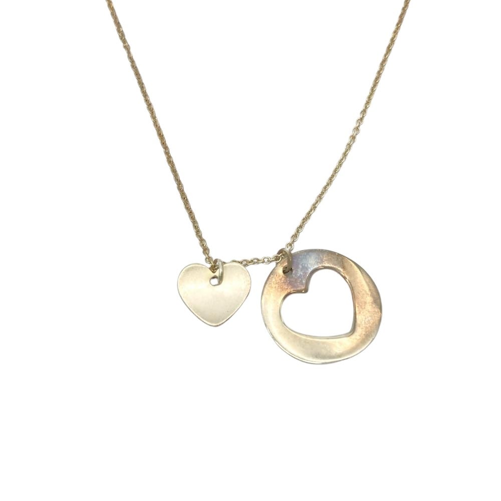ティファニー Tiffany&Co. ステンシル ハート ネックレス SV925 2.8g