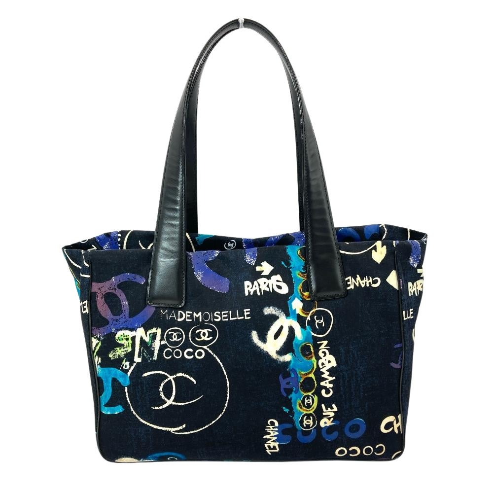 CHANELノベルティ♡グラフィティトートバック シャネル CHANEL ニュートラベルライン グラフィティ トートバッグ