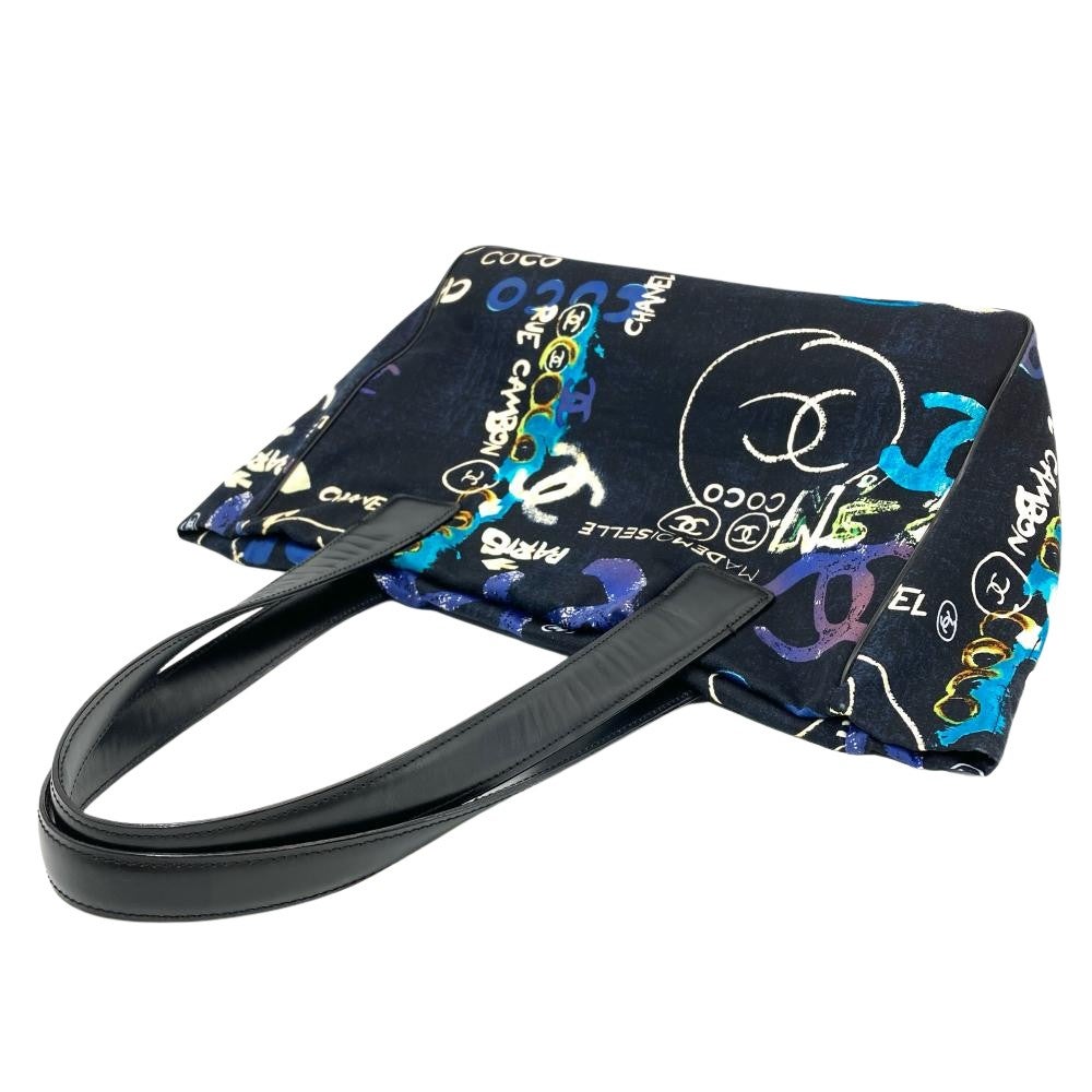 シャネル CHANEL ニュートラベルライン グラフィティ トートバッグ